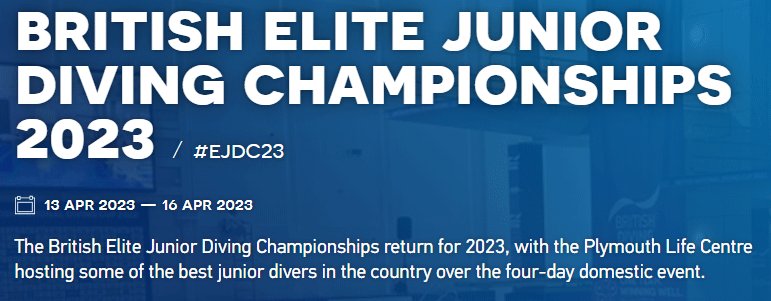 Provisional diving event